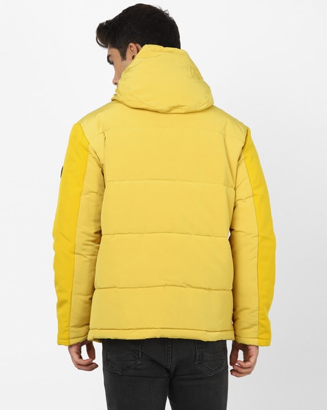 Armani exchange discount yellow back jacket