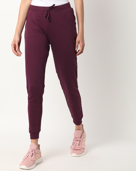 dark purple joggers