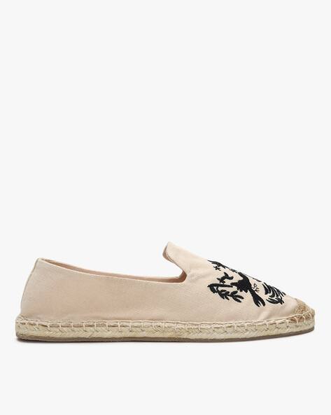 Beige Flat Shoes for Women by Outryt 