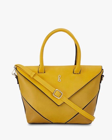 Buy Yellow Handbags for Women by Global Desi Online Ajio