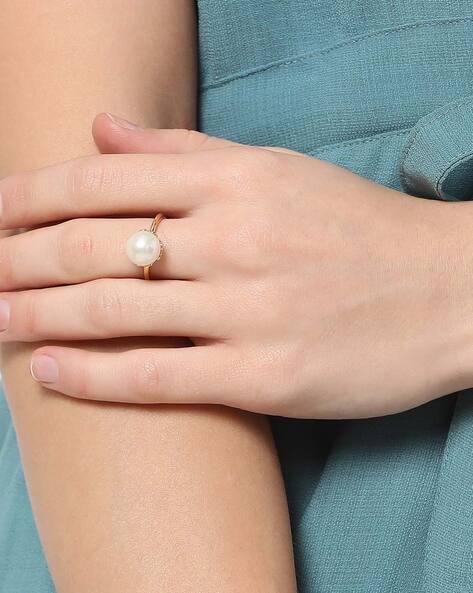 Kate spade clearance pearl ring