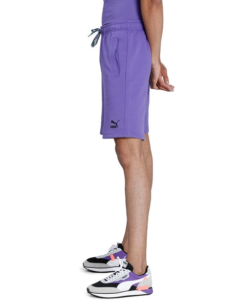 Puma shorts store mens purple