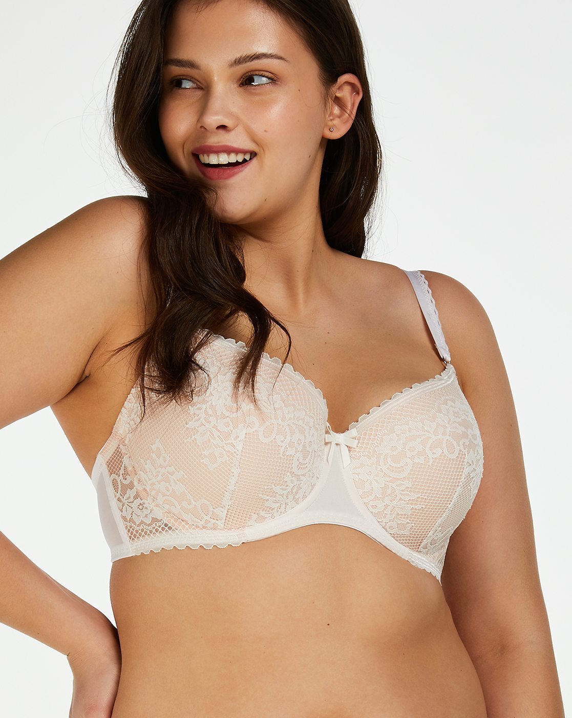 Buy little lacy white bra in India @ Limeroad