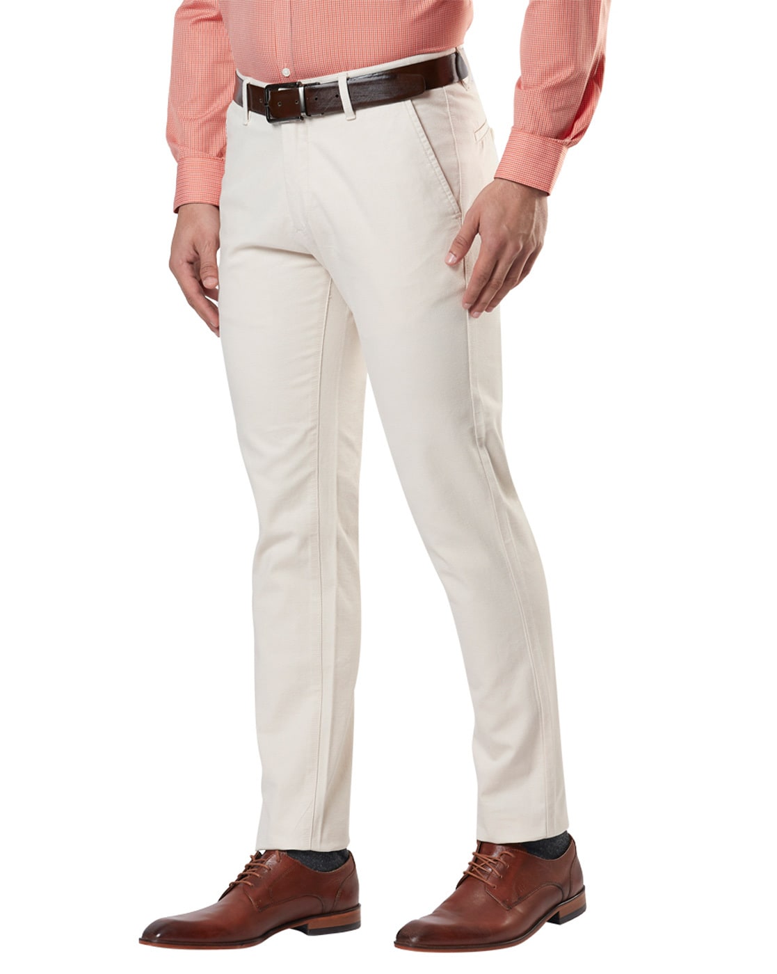 Buy Next Look Mens Skinny Fit Formal Trousers SMTS00029G6Dark Grey96  at Amazonin