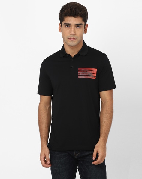 Buy Black Tshirts for Men by ARMANI EXCHANGE Online