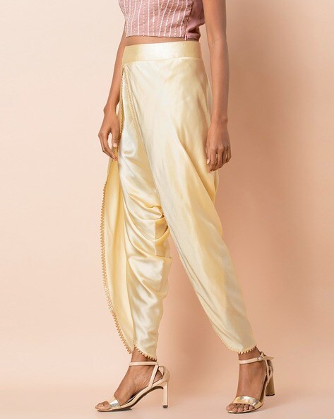 Royal Kurta Men's Gold Silk Blend Dhoti : Amazon.in: Clothing & Accessories