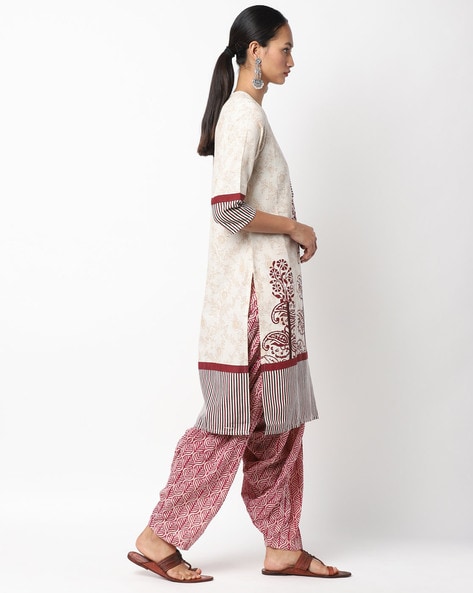 Buy Designer Cotton Kurti Patiala Suit and Dupatta Setdesigner Kurti  Set/kurta for Women/patiala Salwar Suit/printed Patiala Salwar Kameez Set  Online in India - Etsy