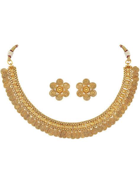 Buy Gold Plated FashionJewellerySets 