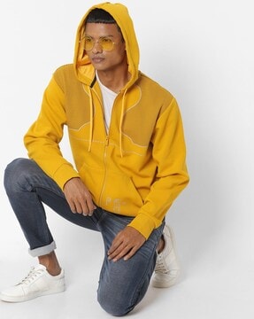 adidas yellow hoodie mens