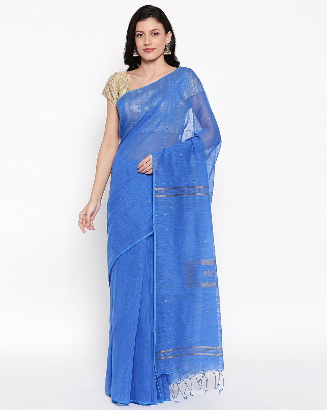 Buy Beige Sarees for Women by SOCH Online | Ajio.com