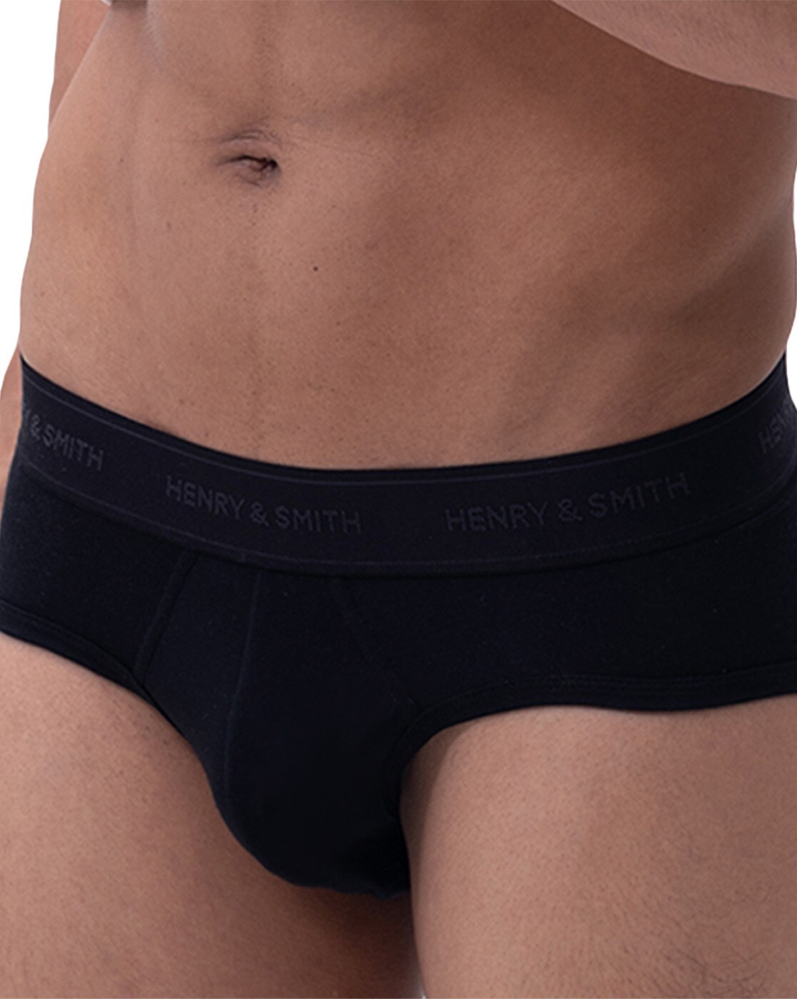 Briefs with Typographic Waistband