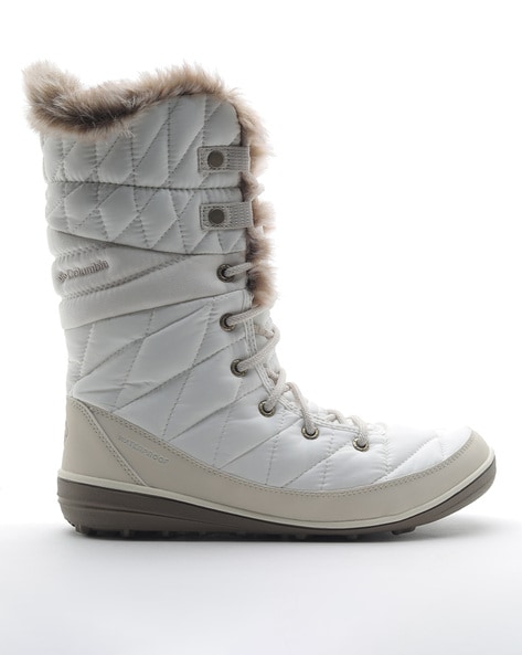 columbia white boots
