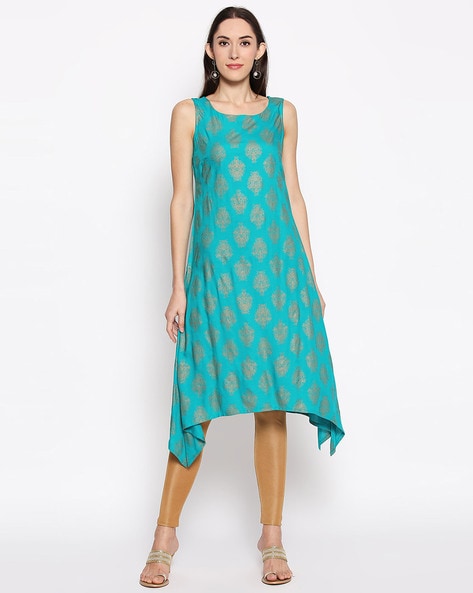 Buy Blue Kurtas for Women by Rangmanch by Pantaloons Online