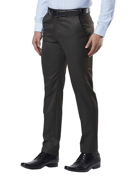 RGM Mens Pleated Front Dress Pants Wool Blend Long Formal Pants Men, Made  in US Brown 31 Long - Walmart.com