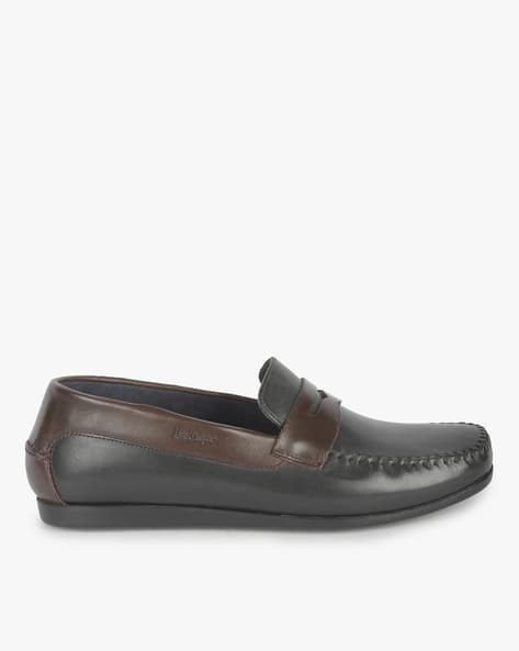 Colourblock Penny Loafers
