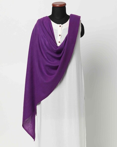 Textured Woolen Stole Price in India