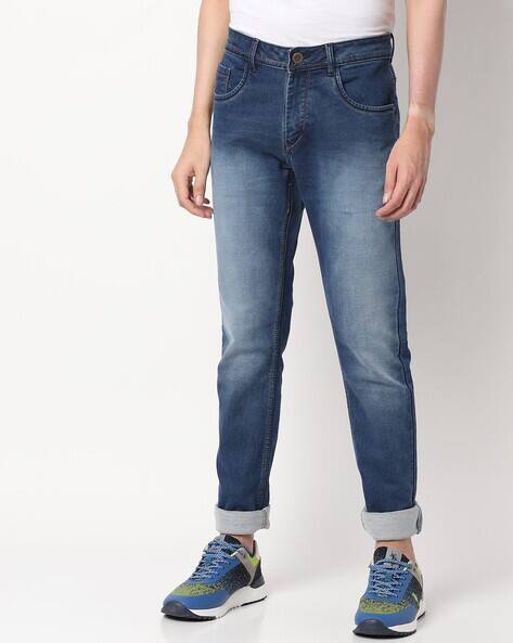 mens navy slim fit jeans