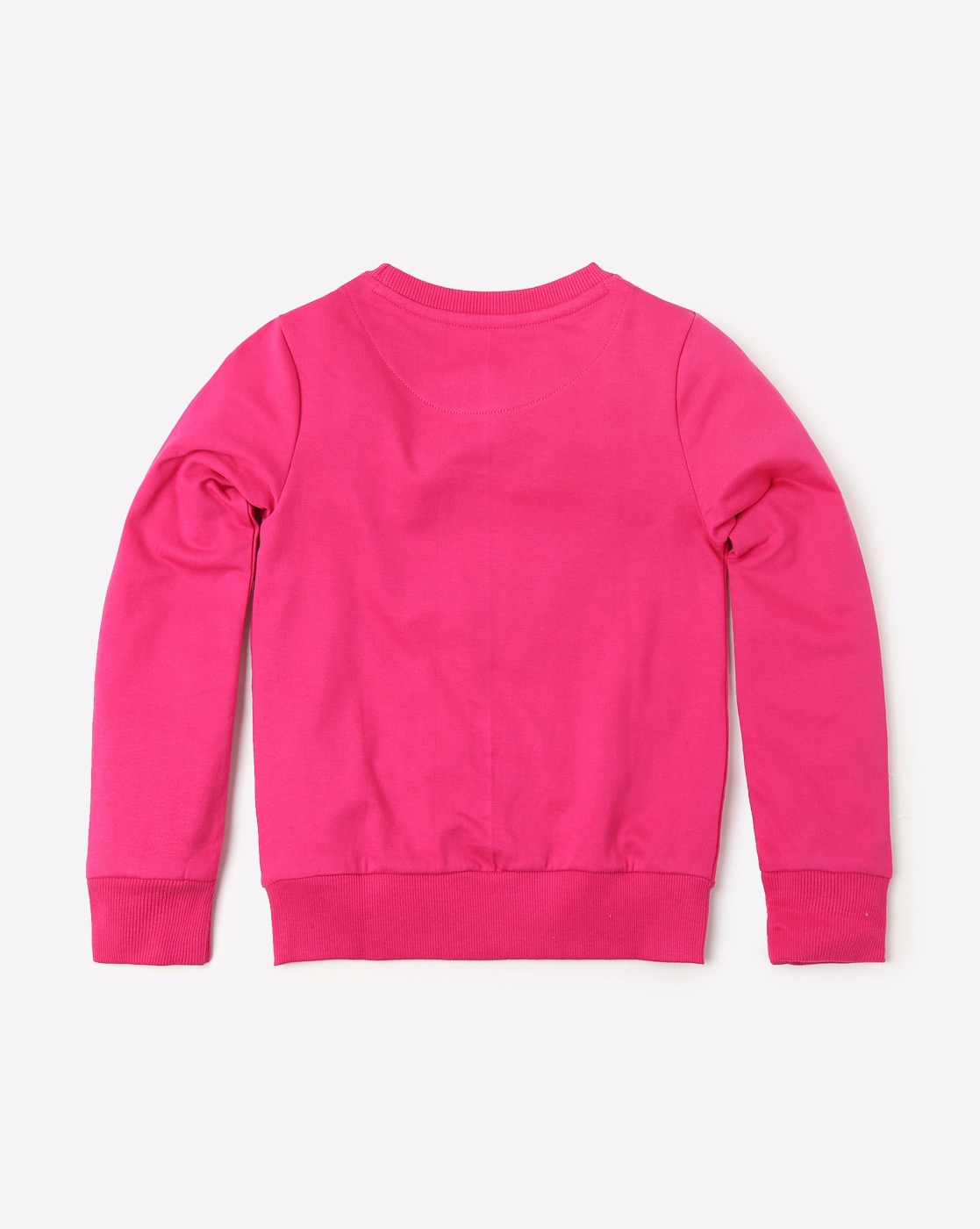 fuchsia pink sweatshirt