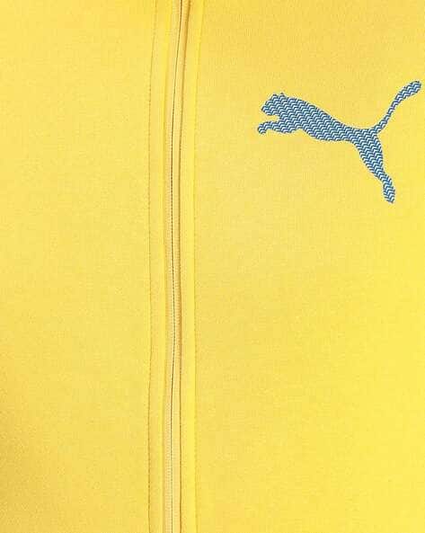 puma yellow track jacket