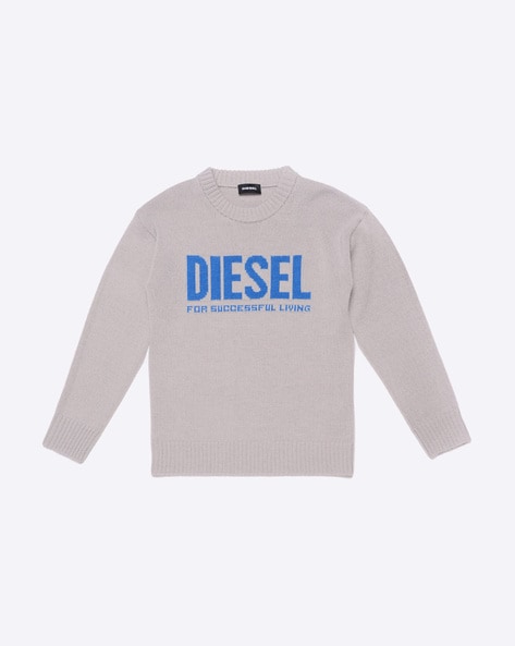 Sweater DIESEL Kids color Grey