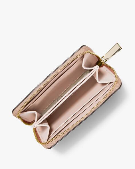 michael kors jet set zip around wallet