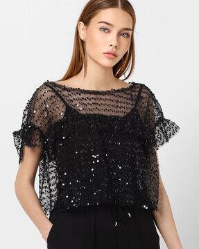 glittery tops for girls