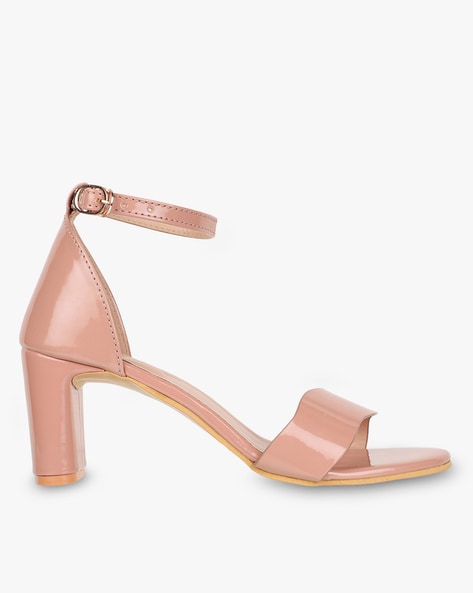 pink heels chunky