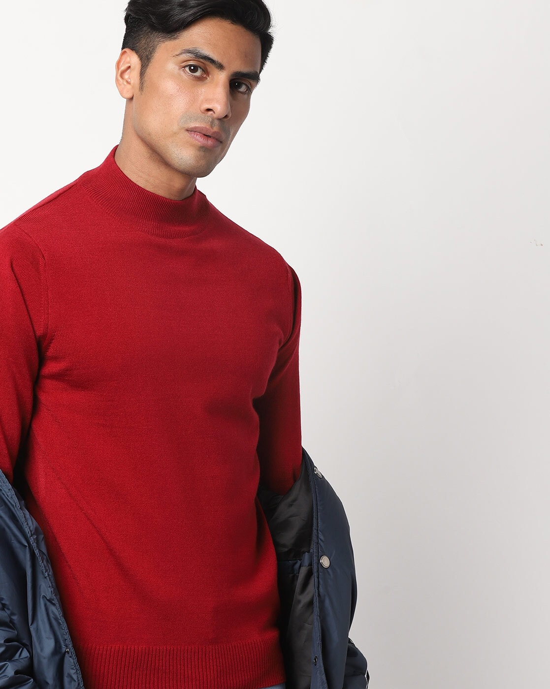 monte carlo high neck sweater