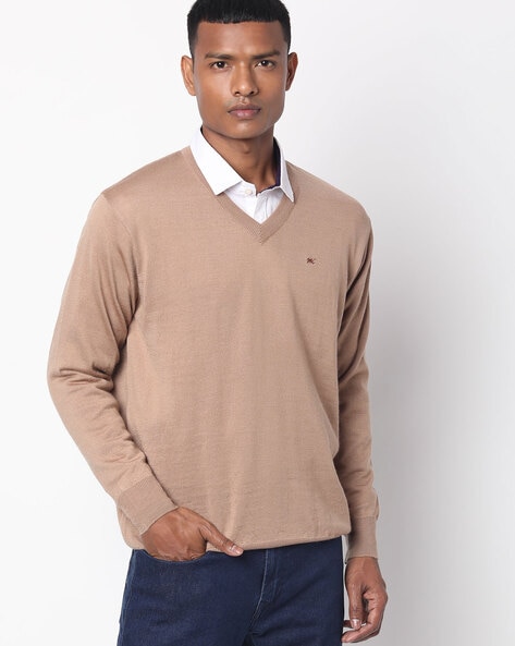 Tan 2024 wool sweater