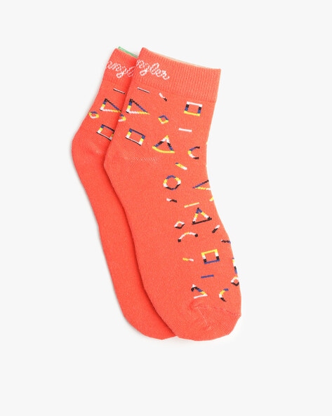 Buy Orange Socks & Stockings for Women by WRANGLER Online 