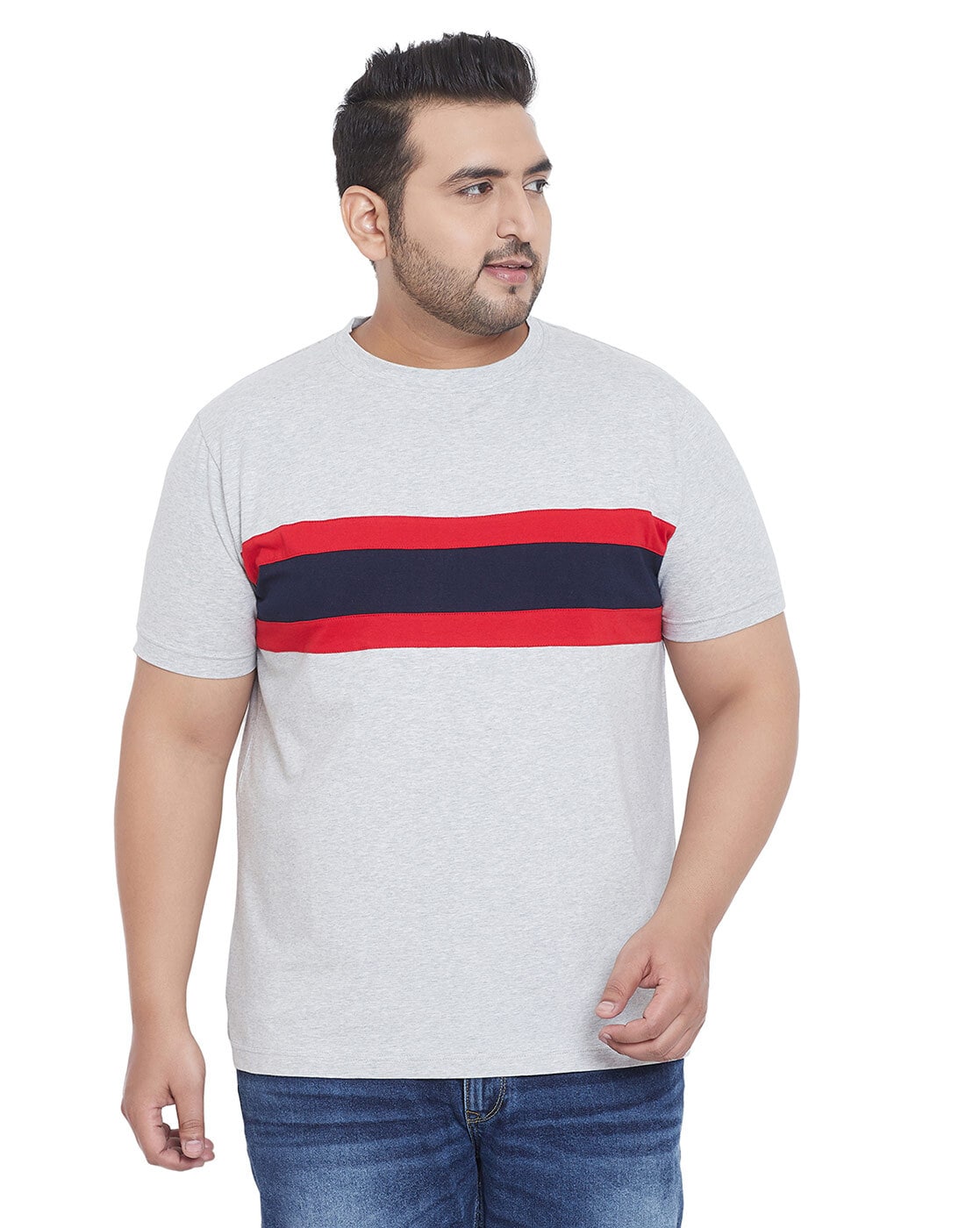 big round neck t shirt online