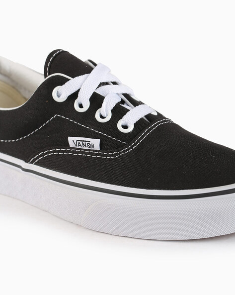 vans black casual shoes