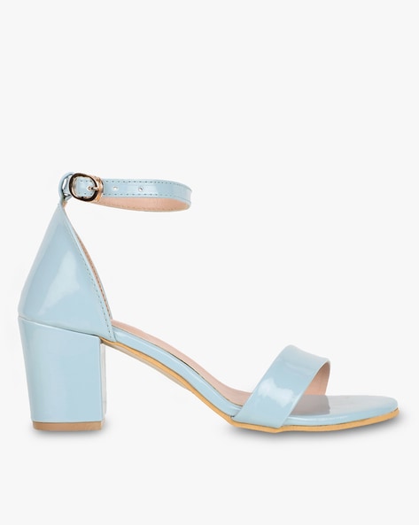 womens light blue heels