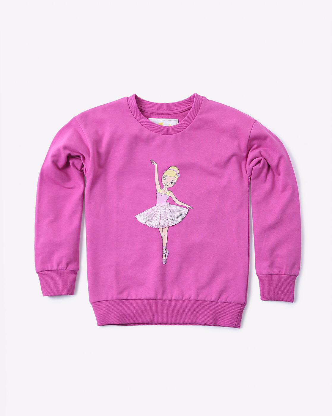 barbie pink sweatshirt