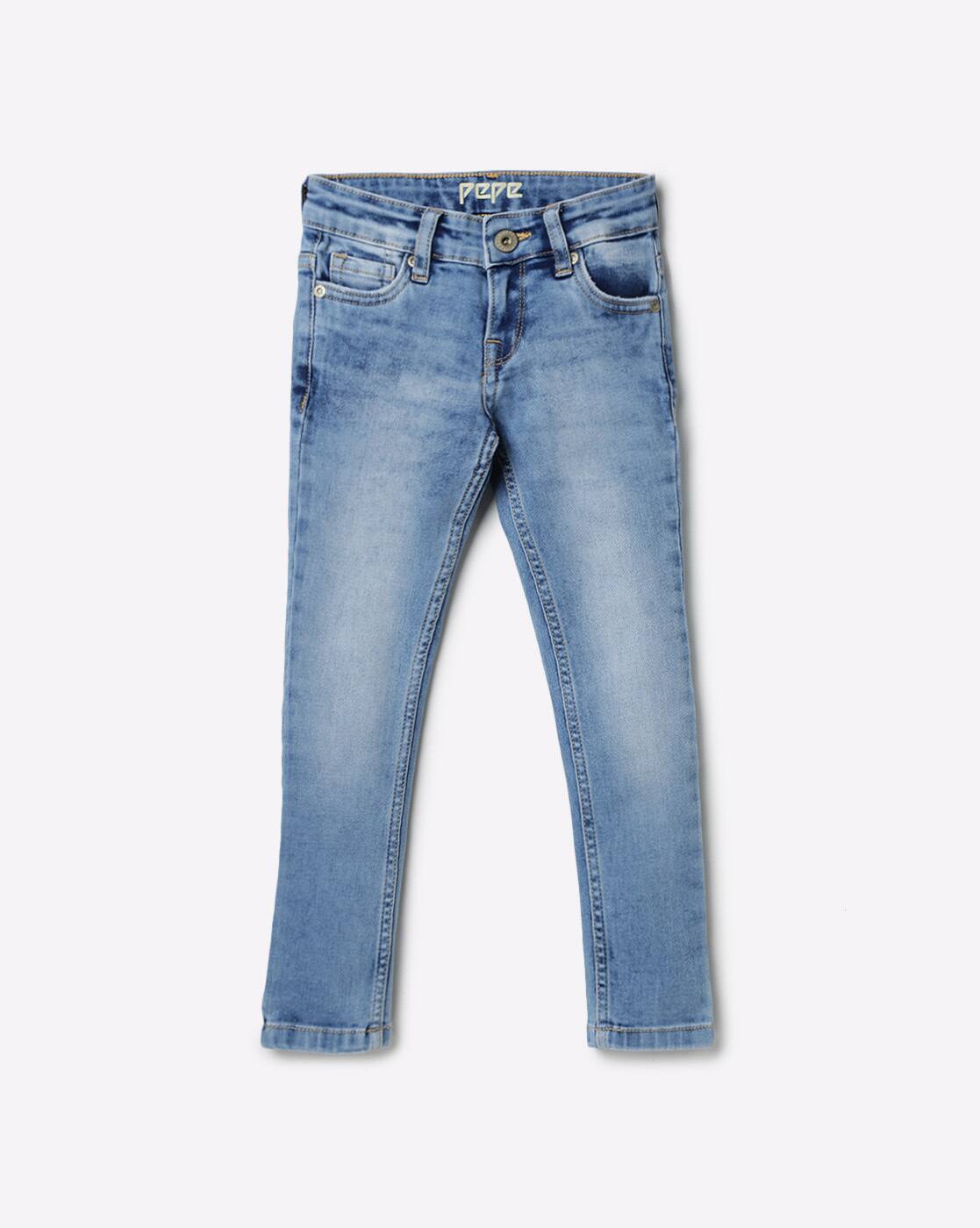 navy blue jeans for girls