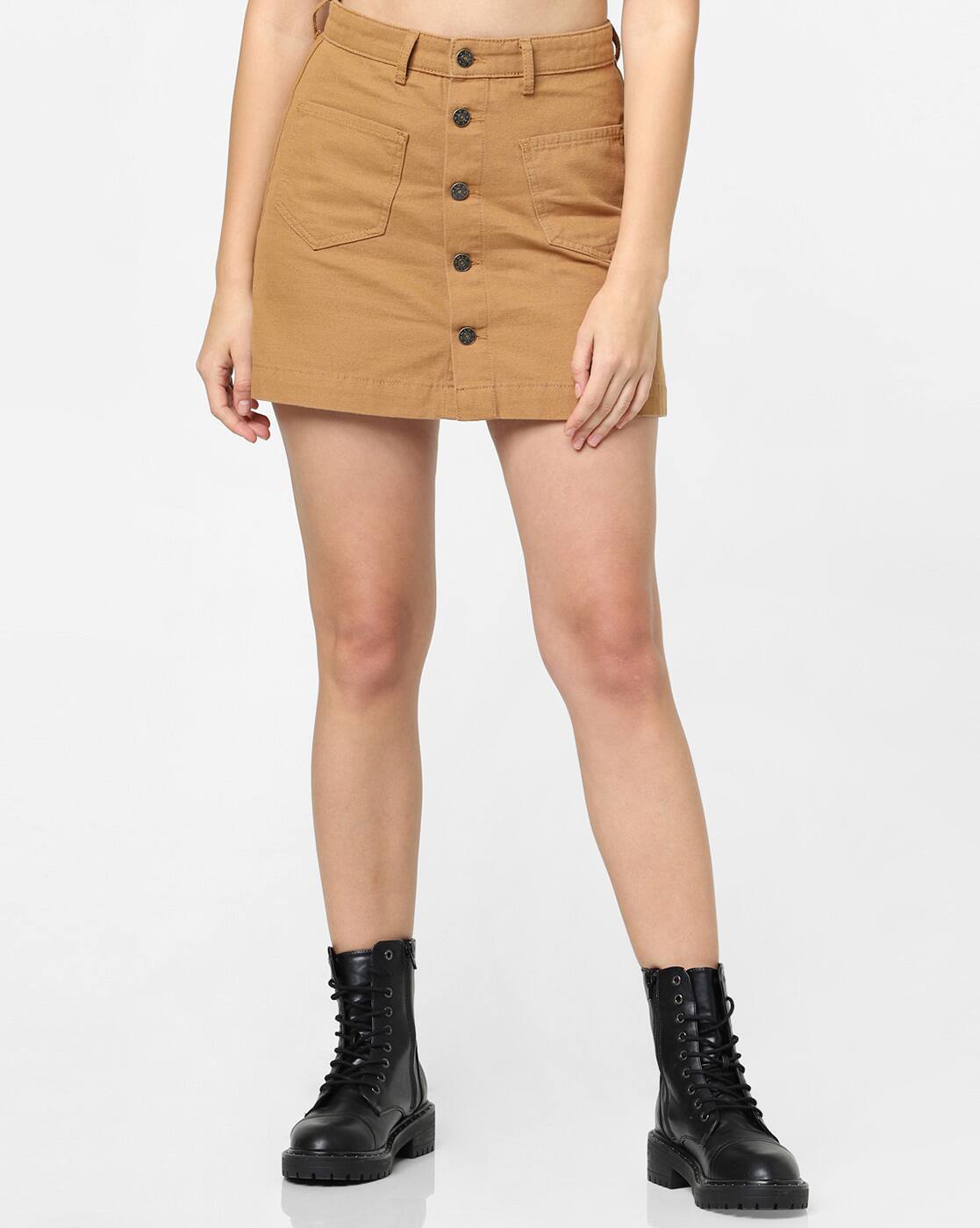 cheap skirts with pockets