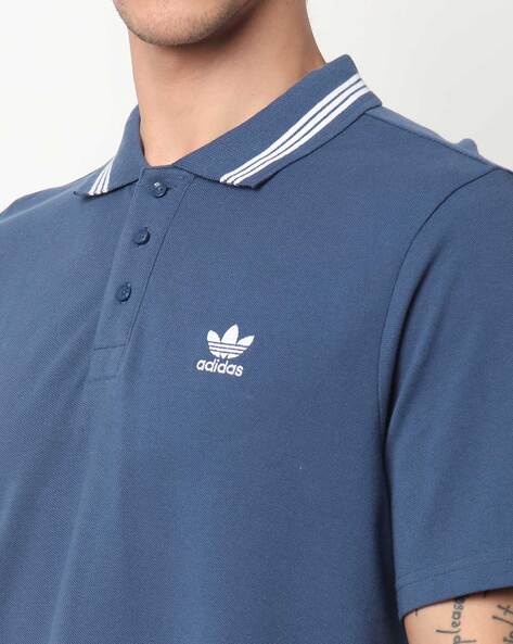 Adidas cotton polo t shirts best sale