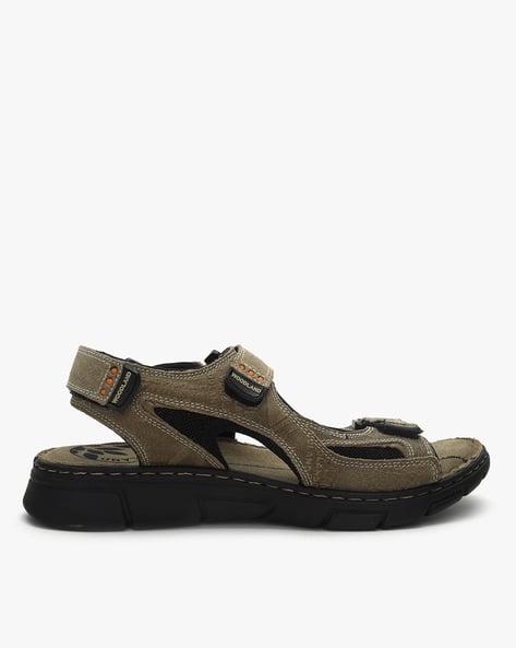 woodland textured sandals