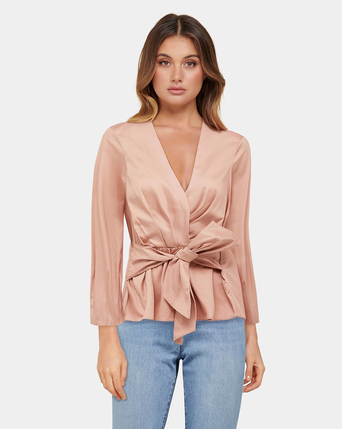 forever new wrap top