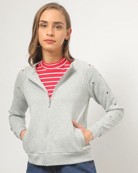 light grey sweatshirt womens