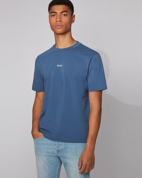 boss relaxed fit t shirt