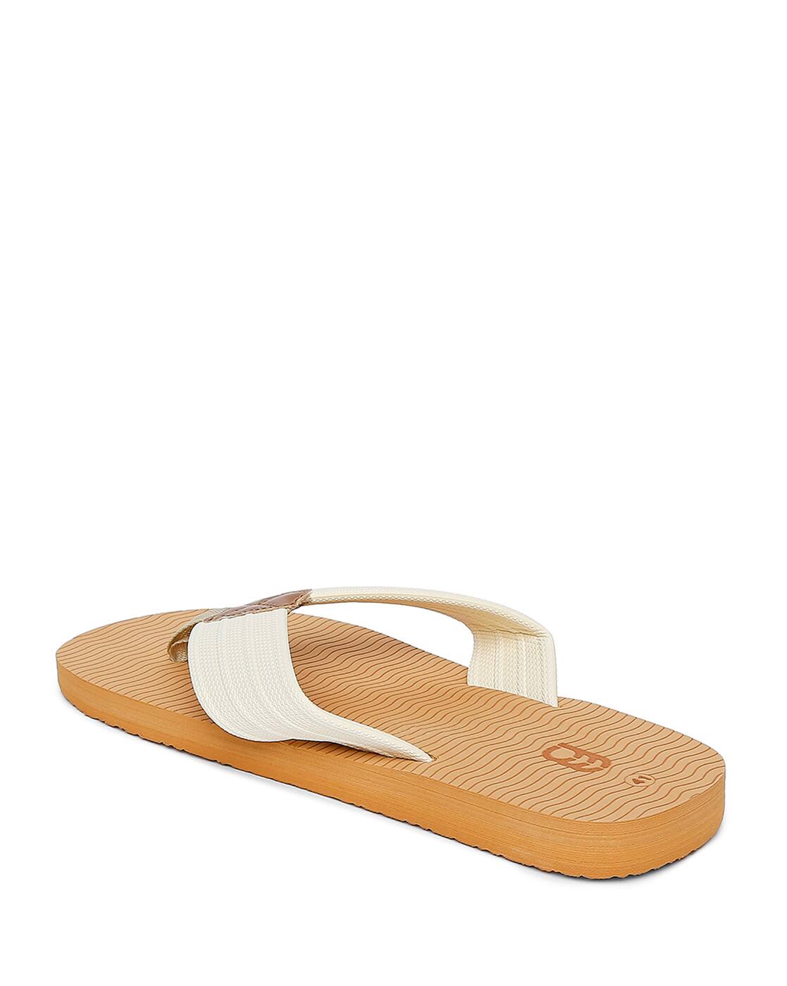 Buy Beige Flip Flop \u0026 Slippers for Men 