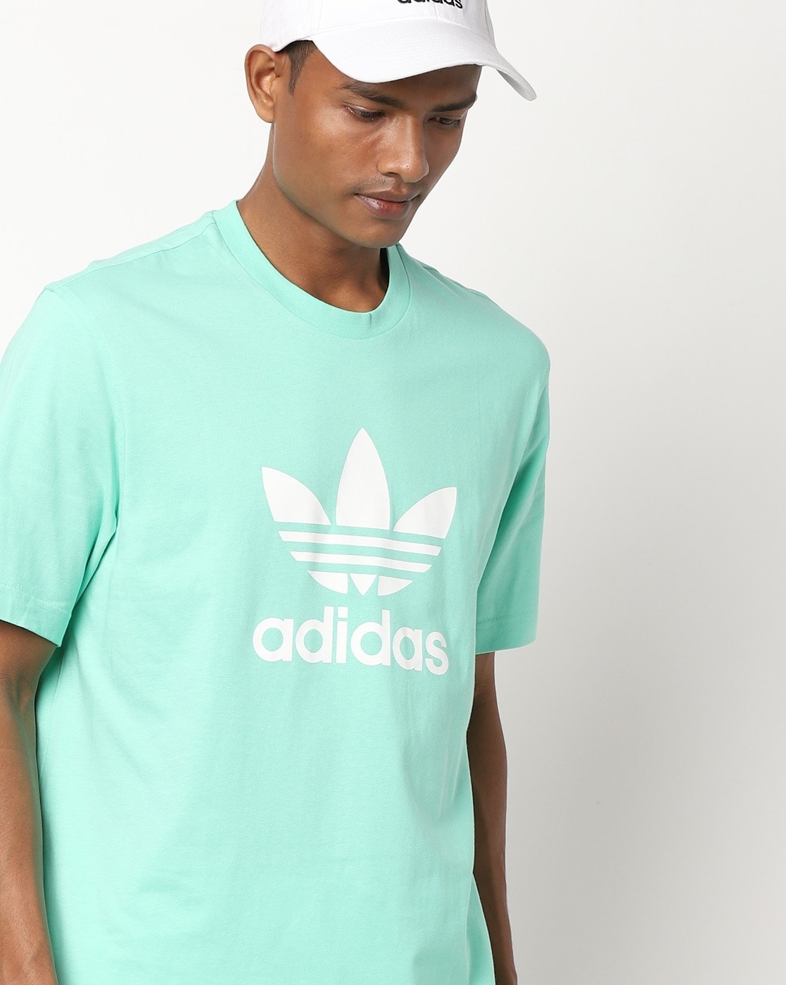 Mint green hot sale adidas shirt