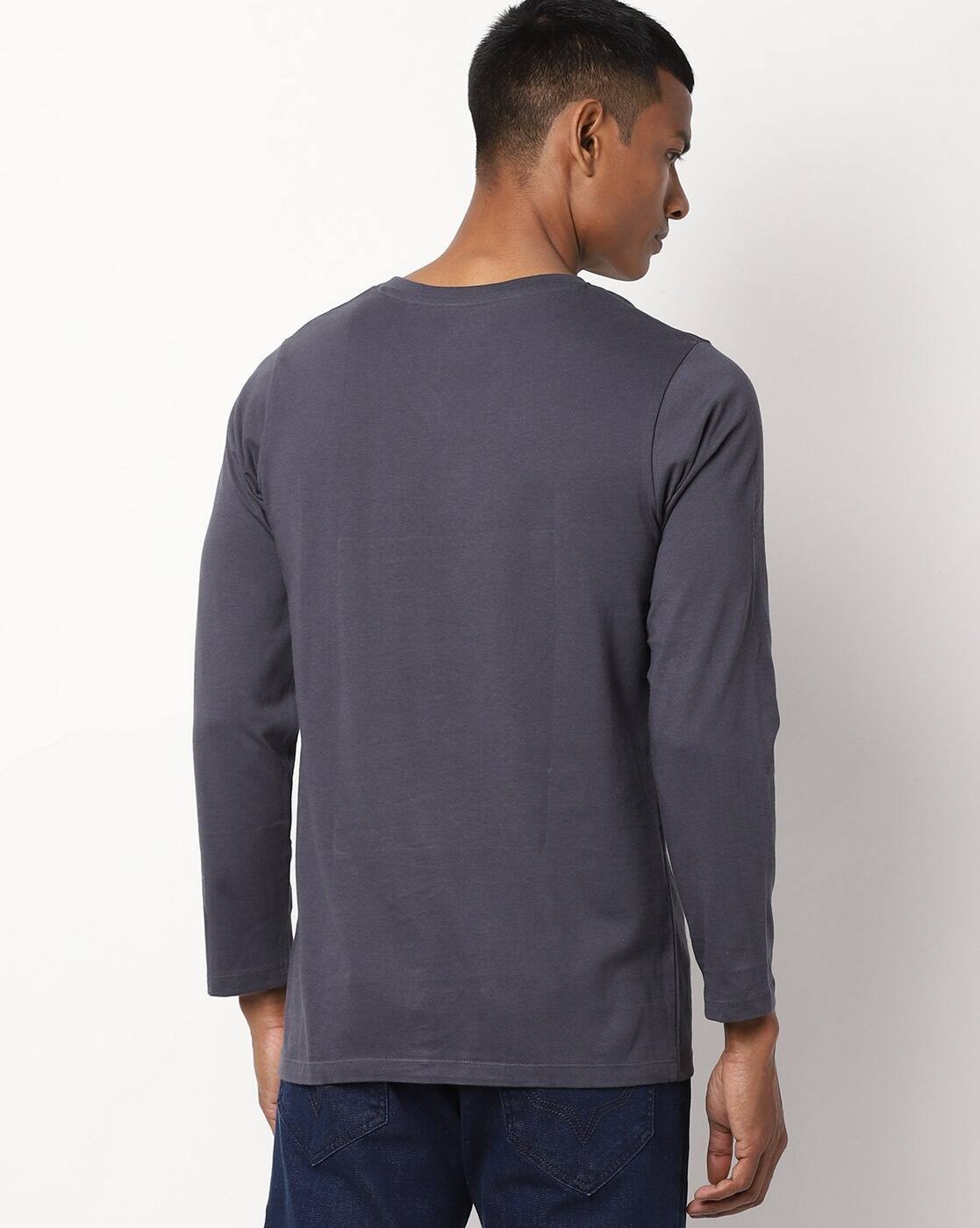 Buy Grey Tshirts for Men by CHROMOZOME 