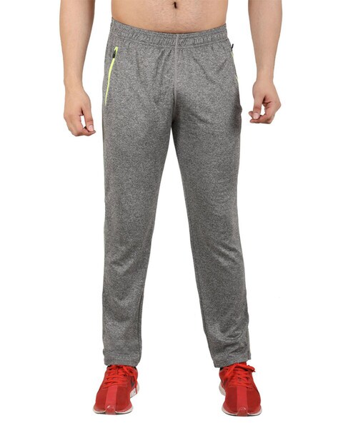 light grey track pants