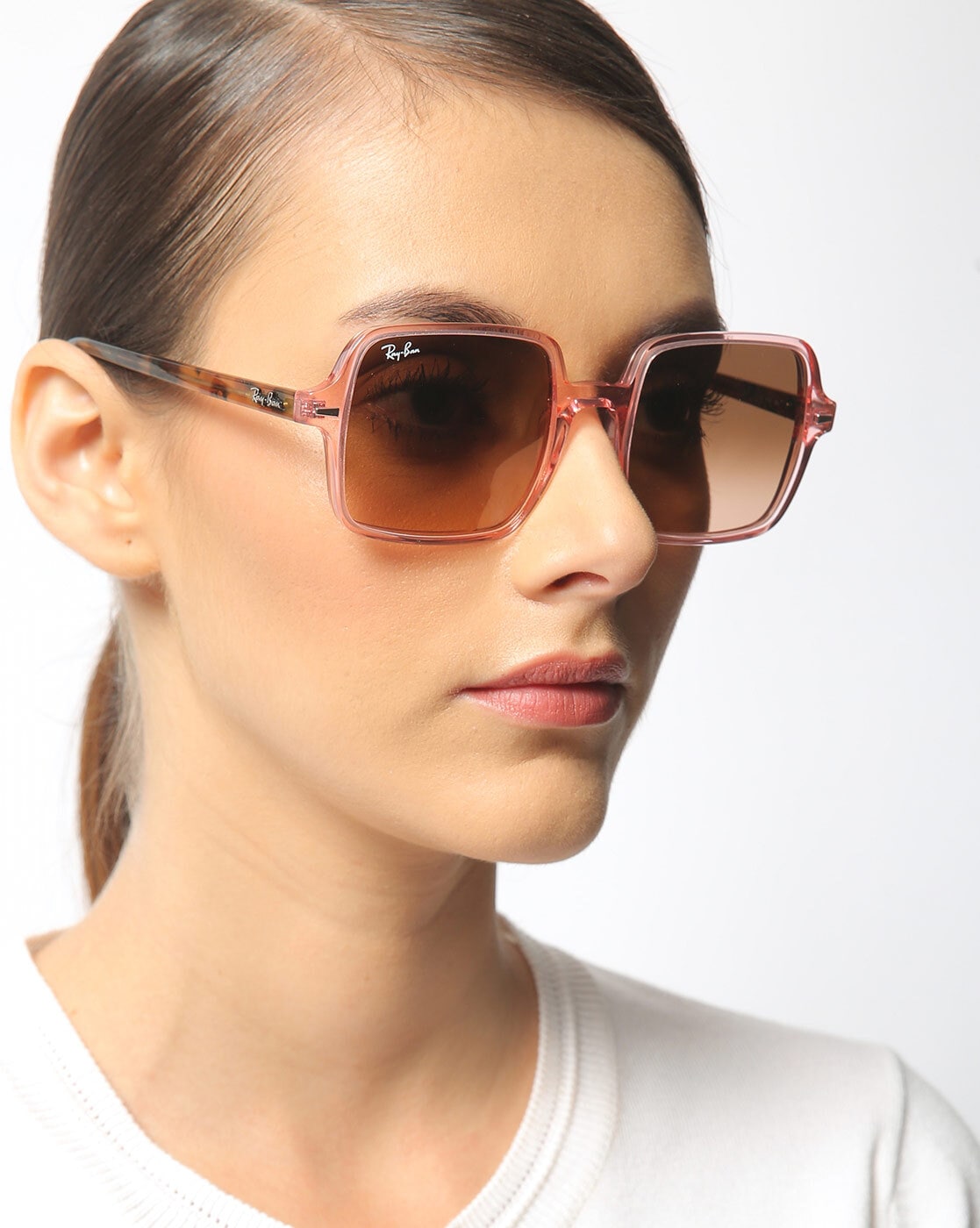 YEVI BIO-BASED Sunglasses in Gunmetal and Pink - RB3728 | Ray-Ban® US