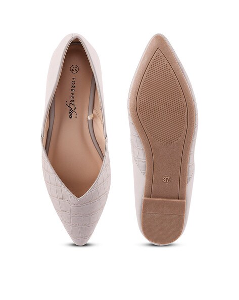 Buy Pink Flat Shoes for Women by Forever Glam by Pantaloons Online