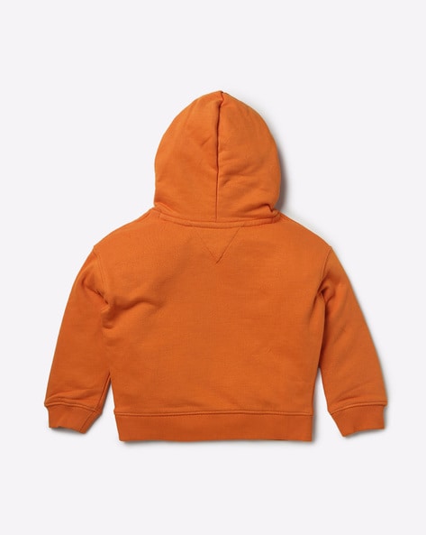 Orange tommy hilfiger discount hoodie