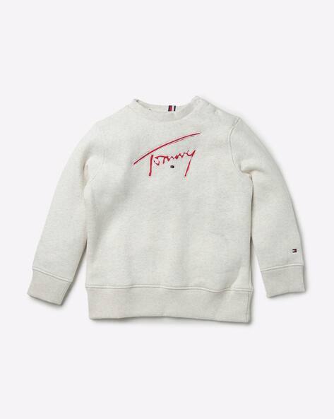 hilfiger white sweatshirt