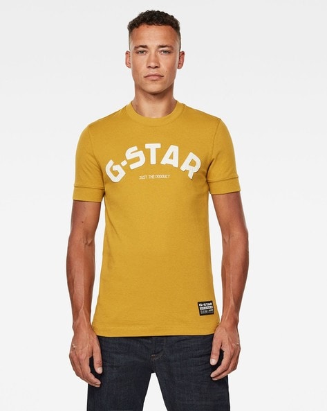 genopfyldning professionel Kro Buy Yellow Tshirts for Men by G STAR RAW Online | Ajio.com